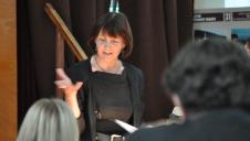 Mgr. Ladislava Košíková během své přednášky